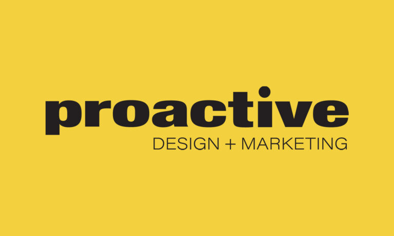 Proactive Design + Marketing logo